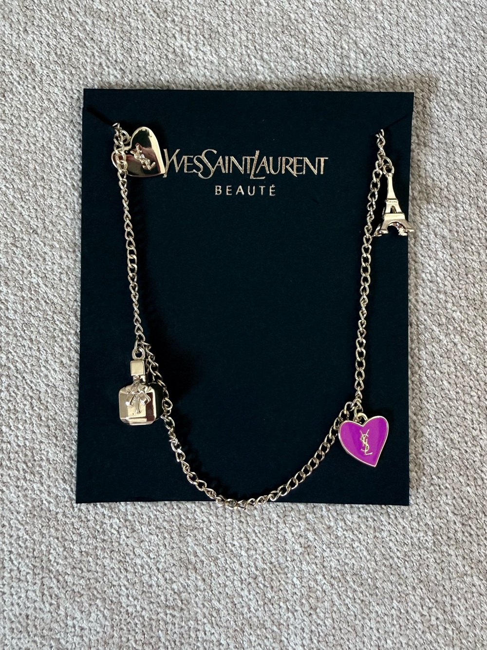 Yves Saint Laurent Paris Phone Charm